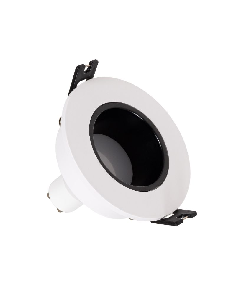 Spot LED Downlight Conique GU10 6W Coupe Ø 75mm Faible UGR PC