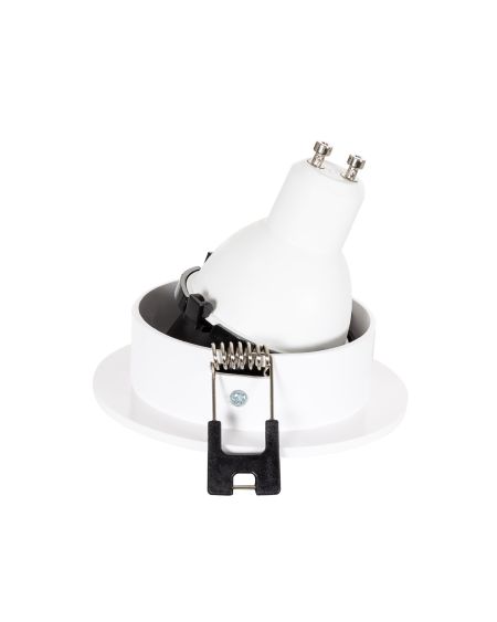 Spot LED Downlight Conique GU10 6W Coupe Ø 75mm Faible UGR PC