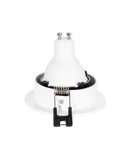 Spot LED Downlight Conique GU10 6W Coupe Ø 75mm Faible UGR PC