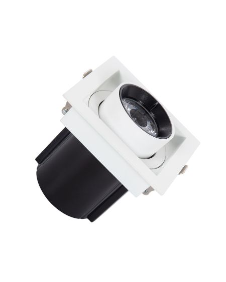 Spot LED Orientable Sanaqi 12W Cadre Carré Coupe LIFUD