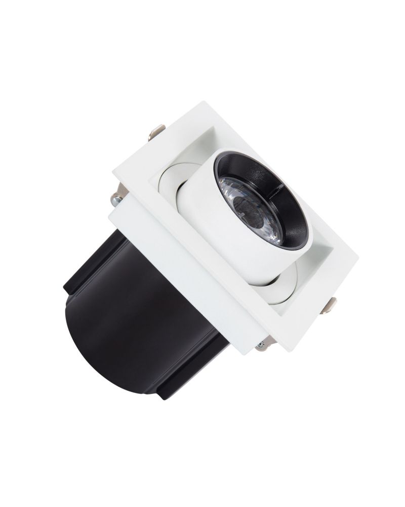 Spot LED Orientable Sanaqi 12W Cadre Carré Coupe LIFUD
