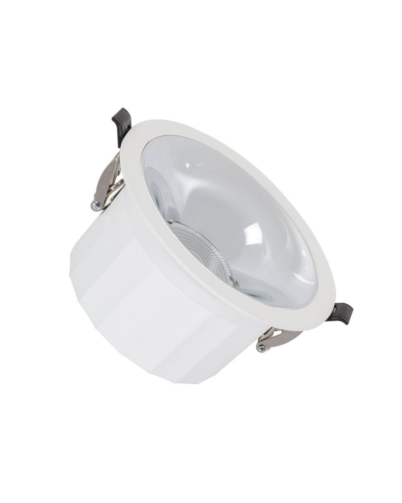 Spot Downlight LED Rond (UGR15) LuxPremium Blanc 18W LIFUD Coupe Ø115mm