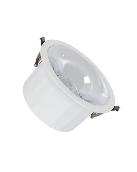 Spot Downlight LED Rond (UGR15) LuxPremium Blanc 25W LIFUD Coupe Ø140mm