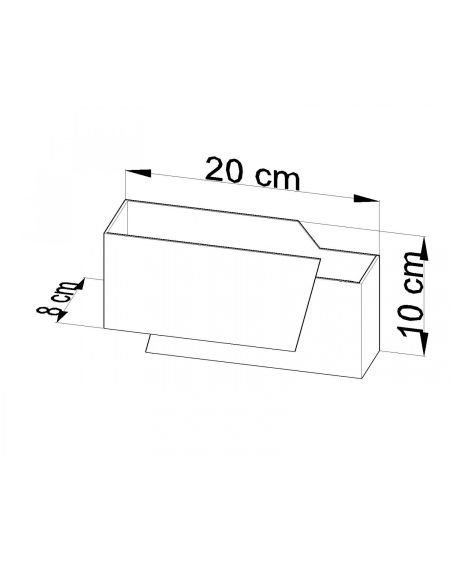 Applique Murale Piegare SOLLUX