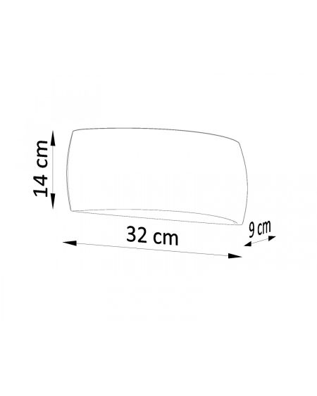 Applique Murale Pontius White SOLLUX
