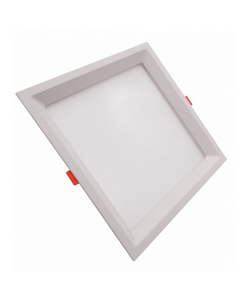 Dalle LED Carrée Slim 16W CCT Sélectionnable Microprismatique (UGR17) LIFUD Coupe 150x150mm