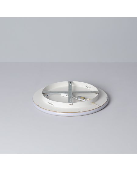 Plafonnier LED Rond Métal CCT Sélectionnable Allharo 20W Ø410 mm