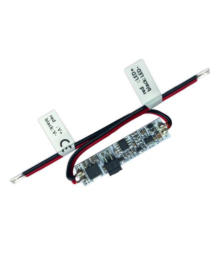 Mini-Interrupteur Capteur Porte Armoire pour Ruban LED 12-24V DC