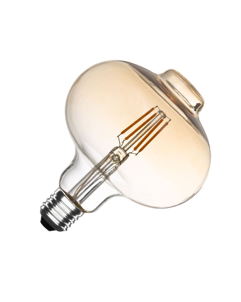 Ampoule LED Filament E27 6W 550lm G125 Dimmable Ambre