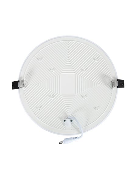 Dalle LED Ronde Slim Surface 36W IP54 Coupe Ø200mm