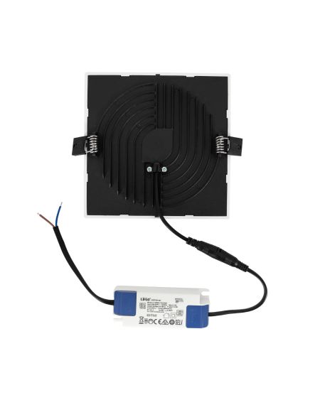 Dalle LED Carrée High Lumen 16W LIFUD Coupe Ø135mm