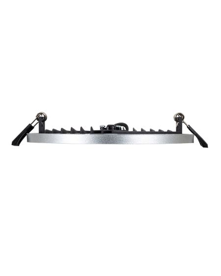 Dalle LED Ronde Slim Surface 16W LIFUD Grise Coupe Ø135mm