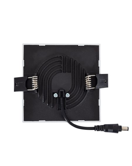 Dalle LED Carrée High Lumen 8W LIFUD Silver Coupe Ø75mm