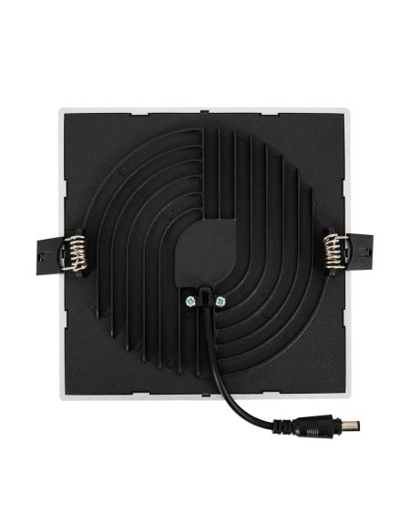 Dalle LED CarréeHigh Lumen 16W LIFUD Silver Coupe Ø135mm