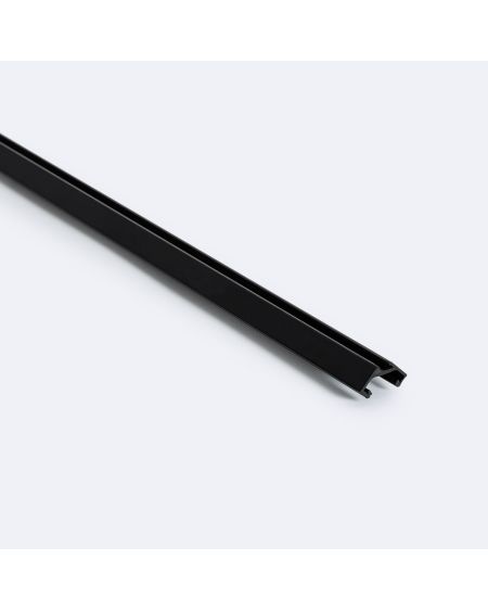 Profilé Aluminium Angle 2m Noir pour Rubans LED jusqu'à 12mm