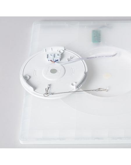 Plafonnier LED Carré CCT 24W Double Face SwitchCCT 420x420mm