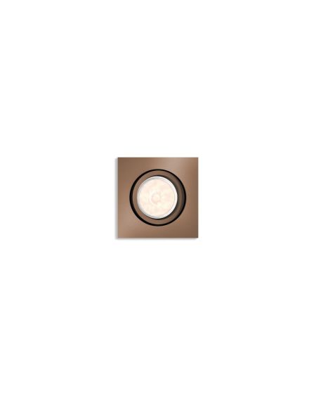 Spot Downlight  Carré Donegal Coupe Ø70 mm