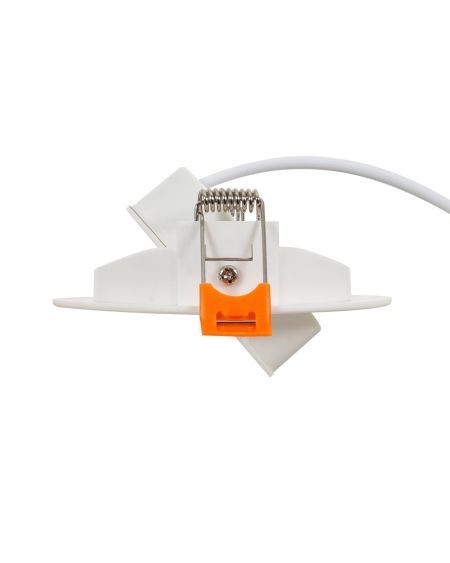 Spot Downlight LED COB Solid Orientable Rond Blanc 5W Coupe Ø75mm