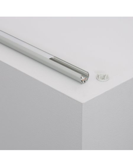 Profilé Aluminium Suspendu 1m pour Rubans LED jusqu'à 10mm