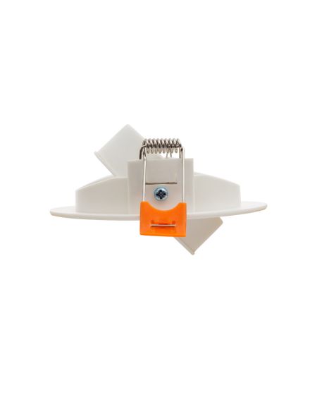 Spot Downlight LED COB Solid Orientable Rond Blanc 7W Coupe Ø75mm
