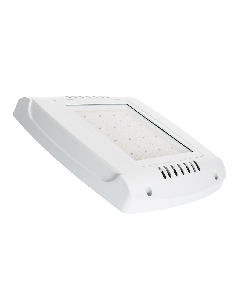 Spot LED Canopy Spécial Stations-Service 100W  150lm/W Driver   Dimmable 1-10V