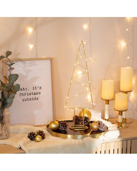 Sapin de Noël LED Gold