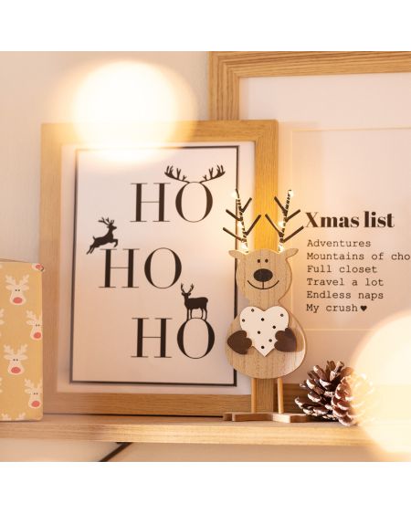Renne de Noël LED à Pile