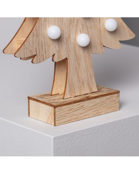 Sapin de Noël LED Wood à Piles