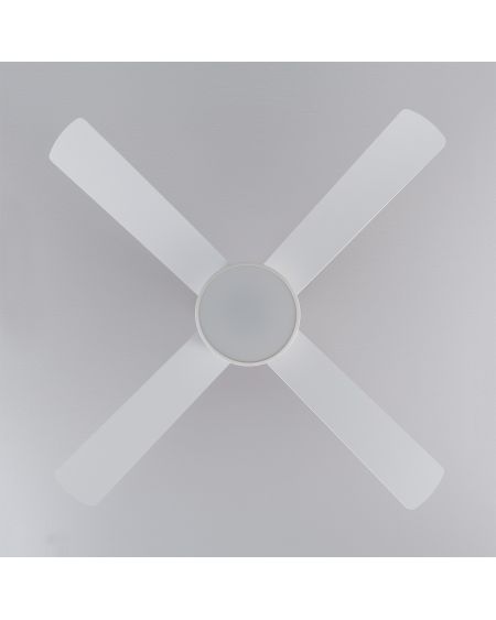Ventilateur de Plafond Silencieux Timor Blanc 132cm Moteur DC WiFi