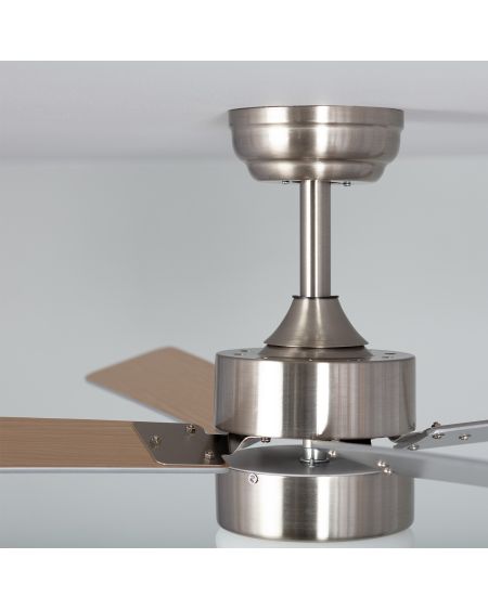 Ventilateur de Plafond Silencieux Cygnus Niquel 107cm Moteur DC WiFi