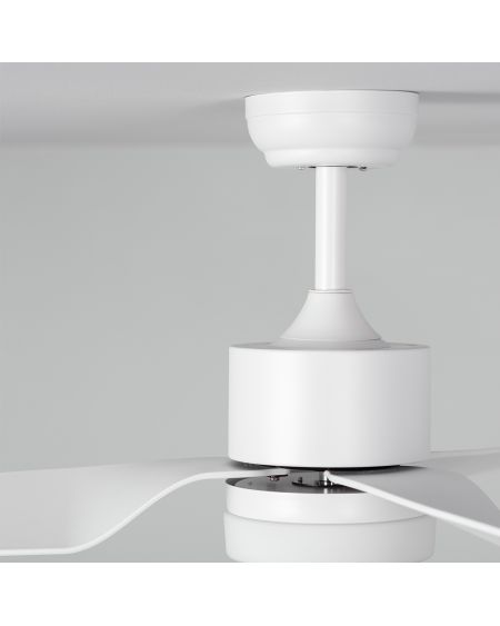 Ventilateur de Plafond Silencieux Minimal PRO Blanc 132cm Moteur DC WiFi