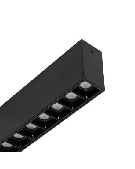 Spot Linéaire Optic LED en Saillie 400mm 24W CRI90 (UGR16)