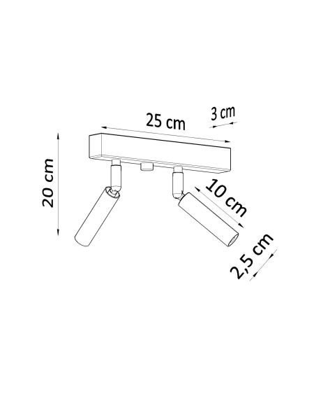 Plafonnier Eyetech 2 SOLLUX