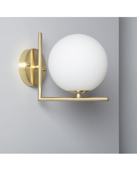 Lampe Murale Métal et Verre Moonlight Design