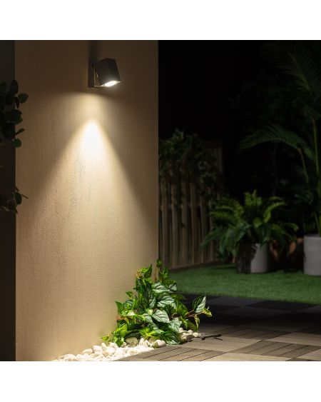 Applique Murale Extérieure Aluminium Carrée Onuba