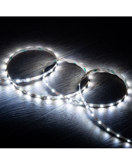 Ruban LED Zig Zag 12V DC 60LED/m 5m IP20 Largeur 6mm Coupe tous les 5cm