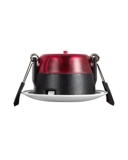 Spot Downlight LED Rond Dimmable CCT Sélectionnable 8W IP65 Coupe Ø70mm