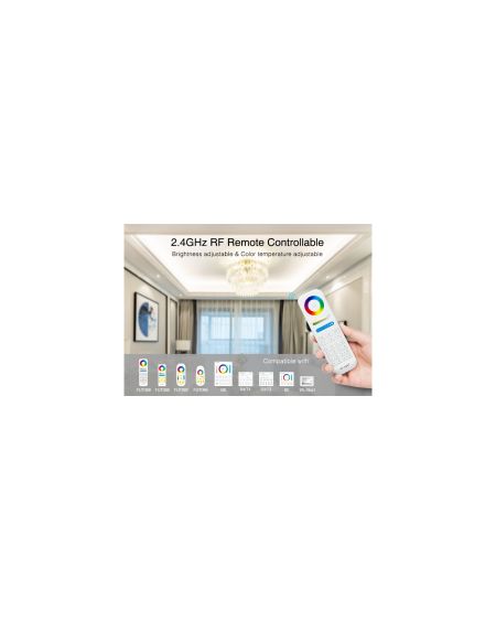 Contrôleur Variateur LED RGB 12/24V DC MiBoxer FUT037S