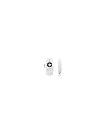 Télécommande Murale RF pour Variateur LED Monochrome / CCT 4 Zones MiBoxer FUT007