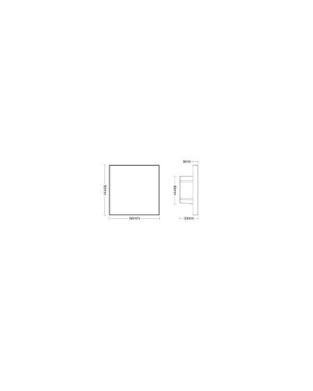 Télécommande Murale RF 220-240V AC pour Variateur LED Monochrome 4 Zones RF MiBoxer T1