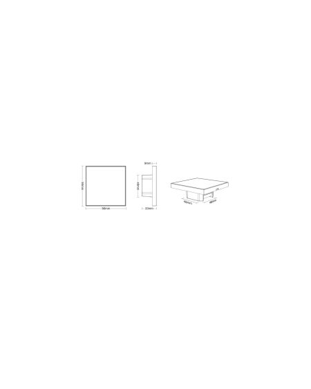 Télécommande Murale RF 220-240V AC pour Variateur LED RGBW+CCT 4 Zones RF MiBoxer T4