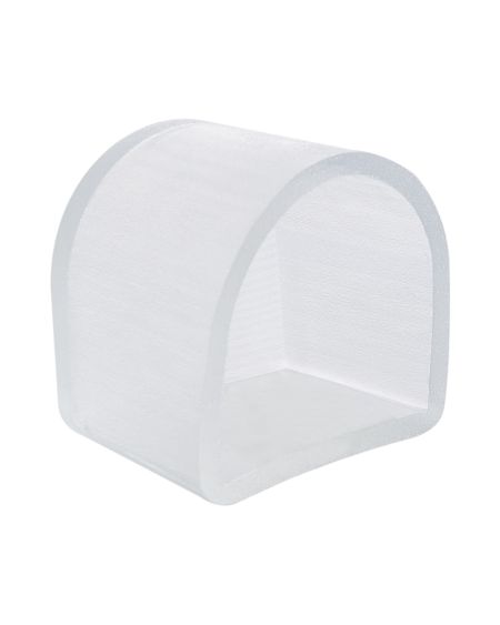 Embout pour Gaine Néon LED 7.5W/m Monochrome 220V AC 100 LED/m Semi-circulaire 180º IP67 sur Mesure Coupe Tous les 100 cm