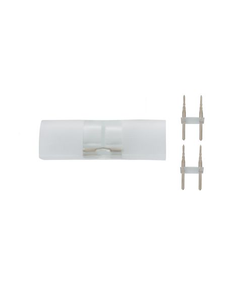 Connecteur pour Gaine Néon LED Flexible Dimmable 7.5W/m 220V AC 100 LED/m Semi-circulaire 180° Monochrome IP67