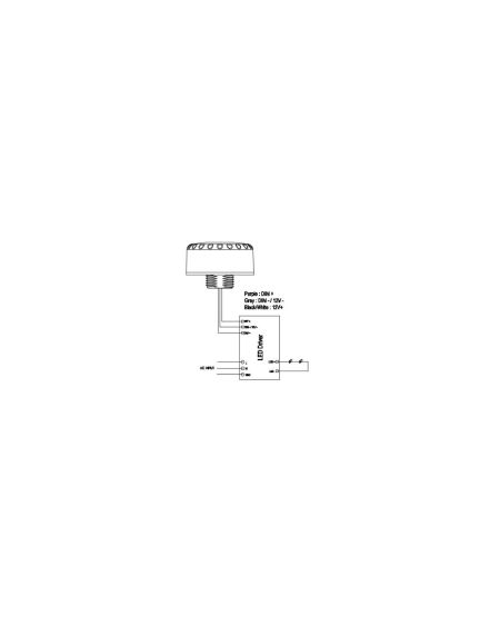 Contrôleur Zigbee IP65 pour Cloche LED Industrielle UFO Smart