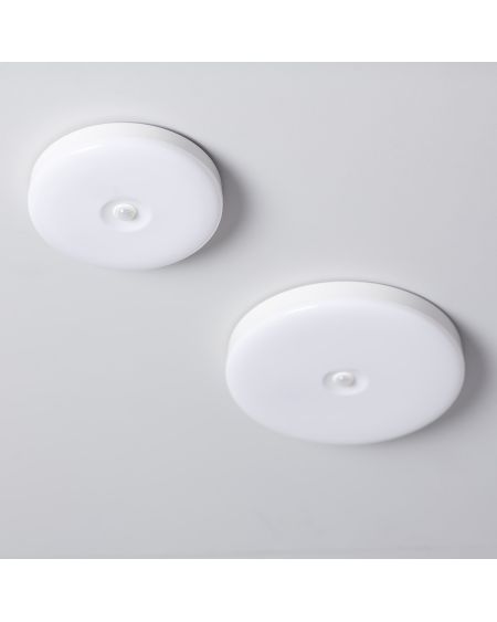 Plafonnier LED 12W Ø216 mm No Flicker avec Détecteur de Présence PIR et Crépusculaire