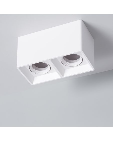 Plafonnier Space Carré Double