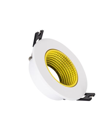 Collerette Downlight Ronde Orientable pour Ampoule LED GU10/GU5.3 Coupe Ø 80mm