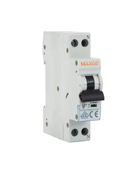 Disjoncteur Résidentiel DPN 1P+N-6kA 6-32A Courbe C MAXGE