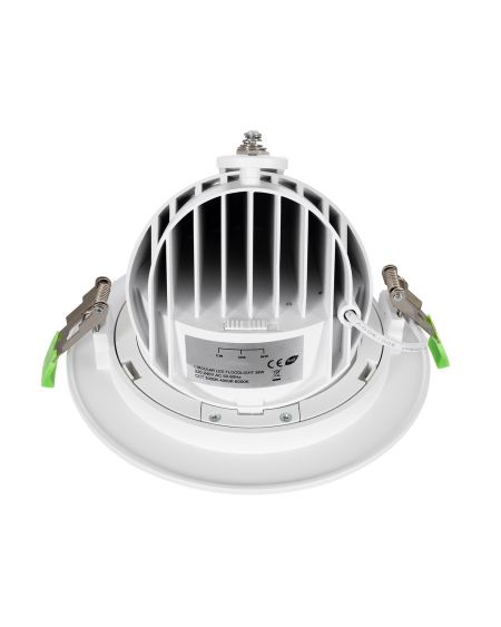 Spot Downlight LED Rond Orientable 38W 120 lm/W  CCT LIFUD No Flicker