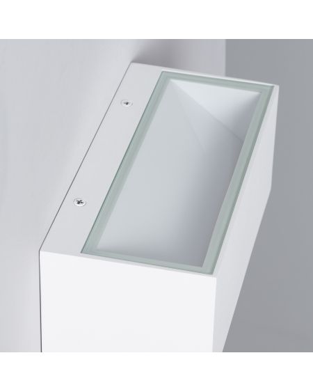 Applique Murale LED Extérieure Aluminium Gropius 18W Éclairage Double Face CCT Sélectionnable